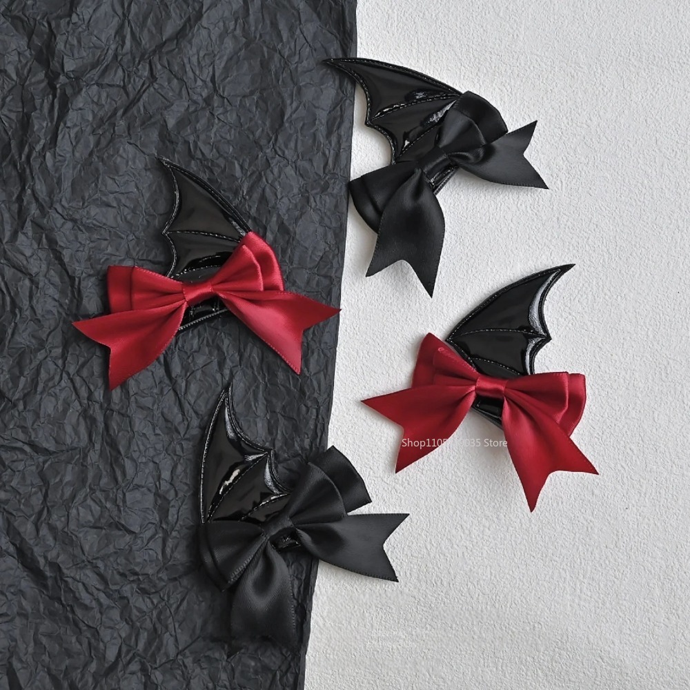 Halloween Devil Horn Bow Hair  - Cosplay Bat Prop recension och pris