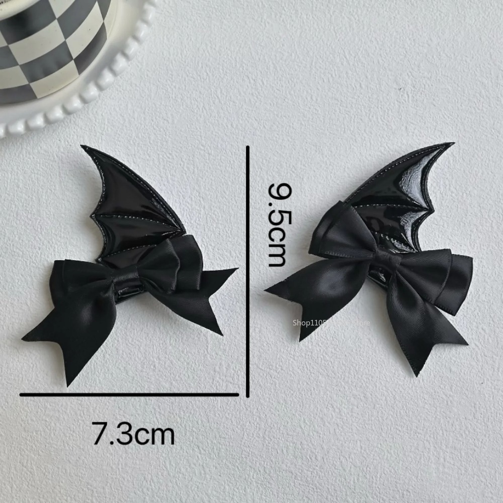 Halloween Devil Horn Bow Hair  - Cosplay Bat Prop recension och pris