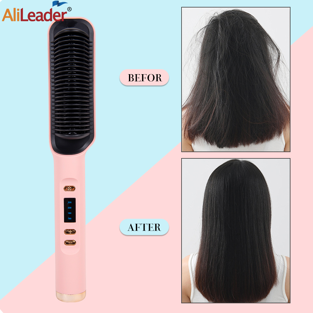 3In1 Hot Air Comb Straightenin - Aerith Cosplay Prop recension och pris