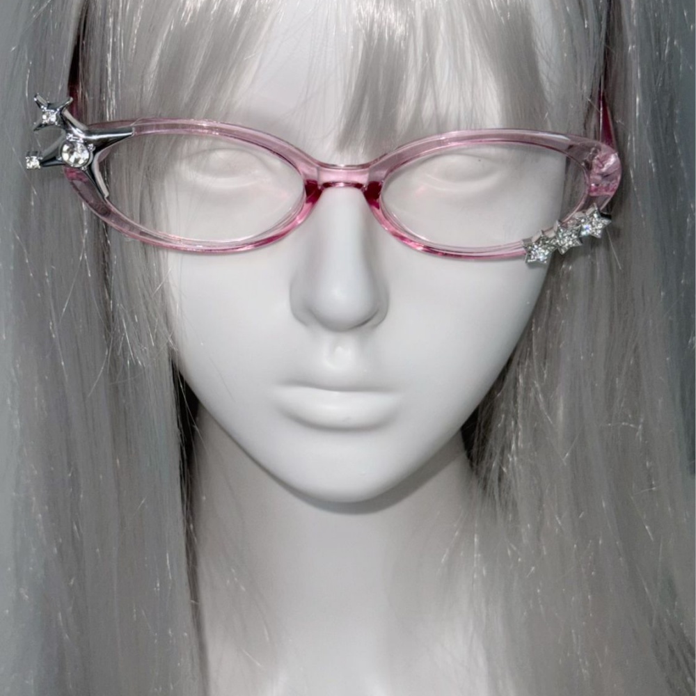 Y2K Star Rhinestone Cat Eye De - Cosplay Floating Prop recension och pris