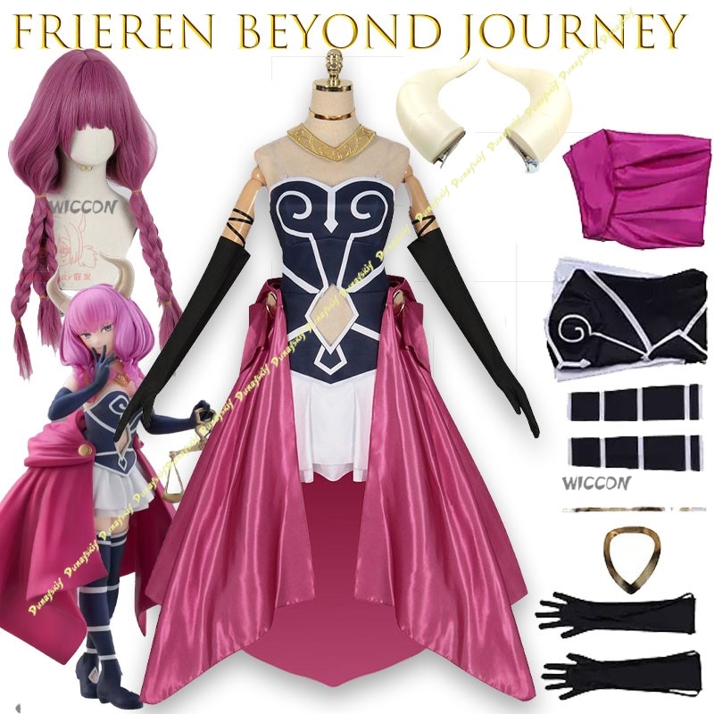 Aura Cosplay Costume Dress Ani - Frieren Cosplay Prop recension och pris