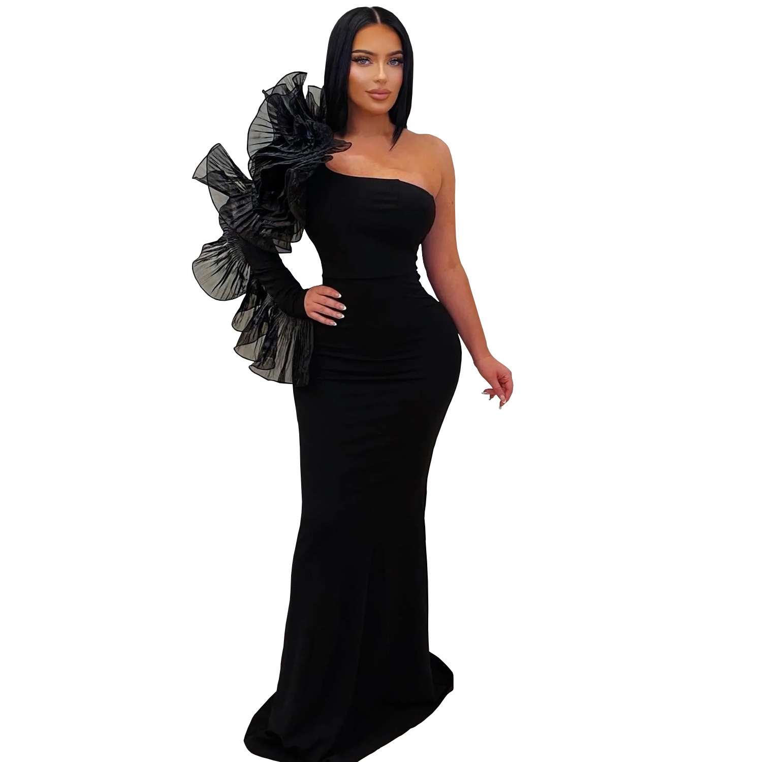 2026 New Black Ruffle Sexy One - Briar Cosplay Prop recension och pris