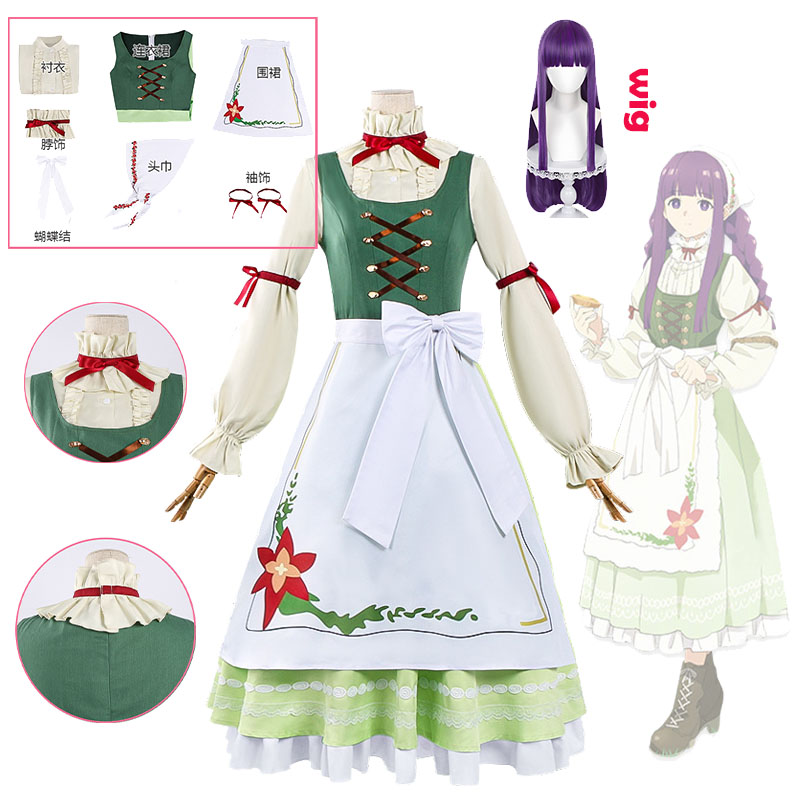Anime Fern Cosplay Outfit Frie - Frieren Cosplay Prop recension och pris