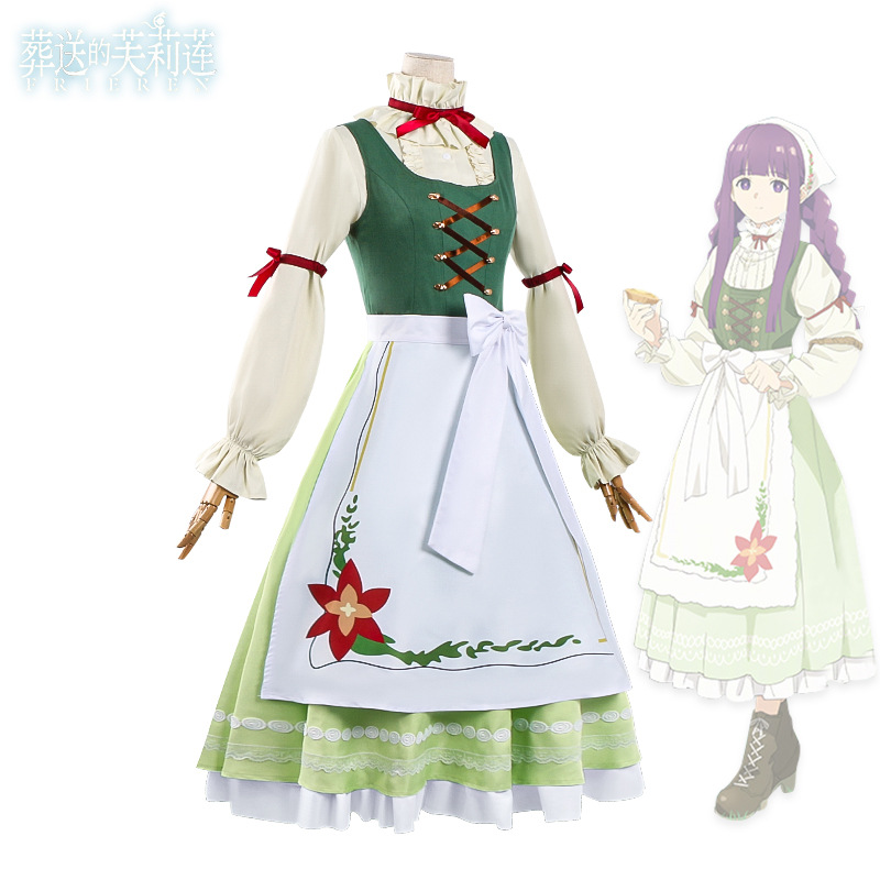 Anime Fern Cosplay Outfit Frie - Frieren Cosplay Prop recension och pris