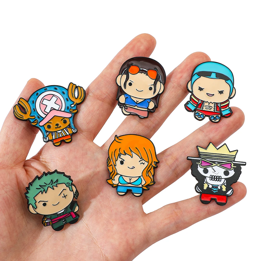 9 Pcs Creative Cartoon Brooch  - Cosplay Prop Bag recension och pris