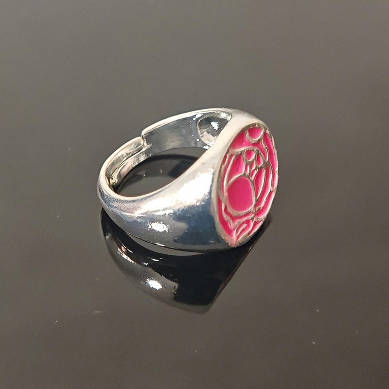 Pink Rose Ring Tenjou Utena Re - Cosplay Floating Prop recension och pris