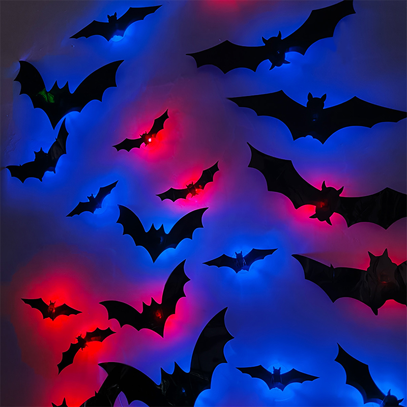 Halloween 3D Stereo LED Flash  - Cosplay Bat Prop recension och pris