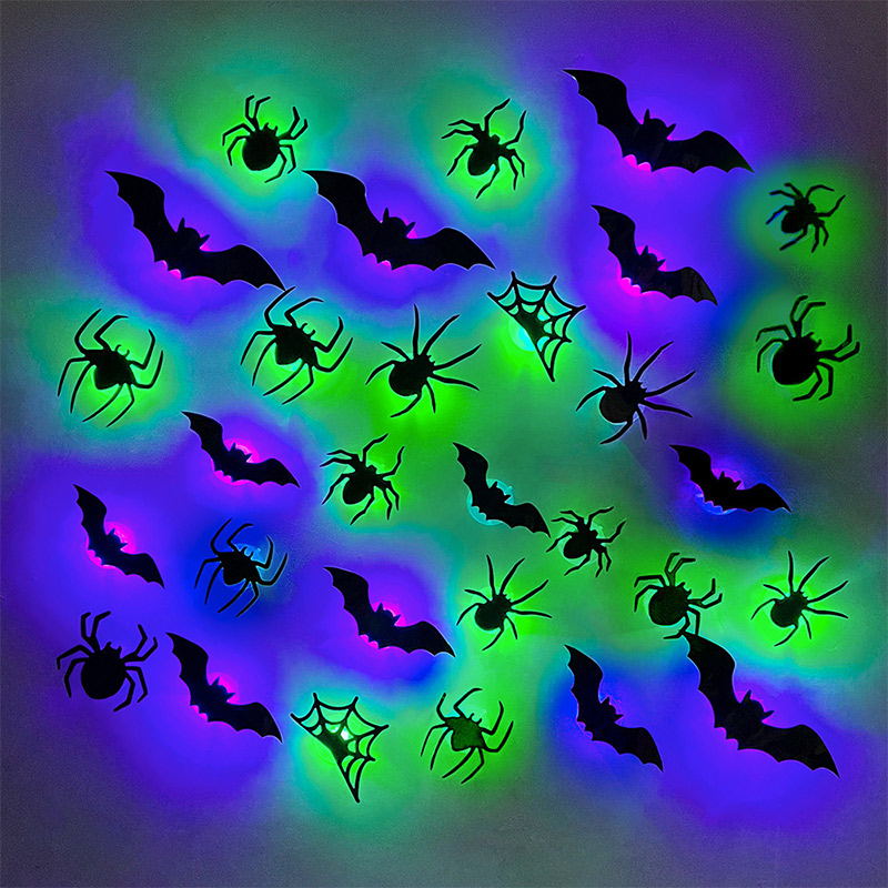 Halloween 3D Stereo LED Flash  - Cosplay Bat Prop recension och pris