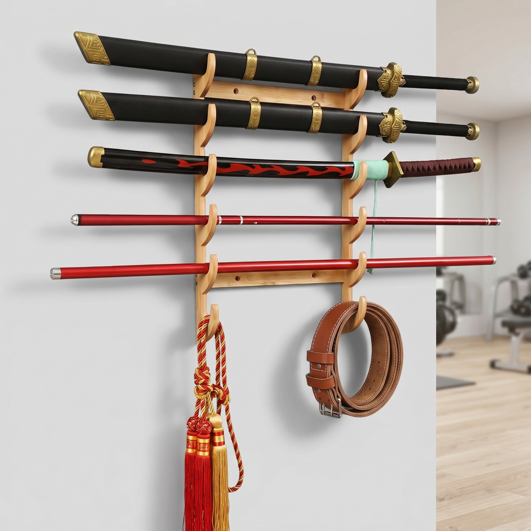 8-Layers Wall Sword Storage Sh - Cosplay Prop Dagger recension och pris