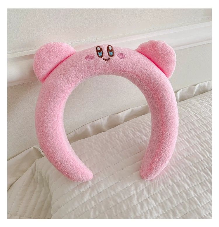 Lovely Pink Kirby Plush Hair H - Cosplay Floating Prop recension och pris
