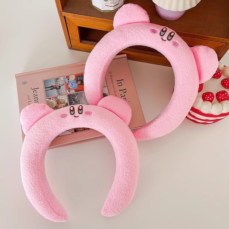 Lovely Pink Kirby Plush Hair H - Cosplay Floating Prop recension och pris