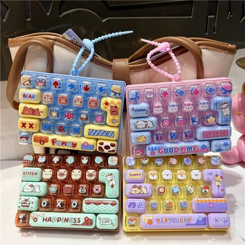 *Candy Color Keycap Keychain C - Cosplay Fire Prop recension och pris