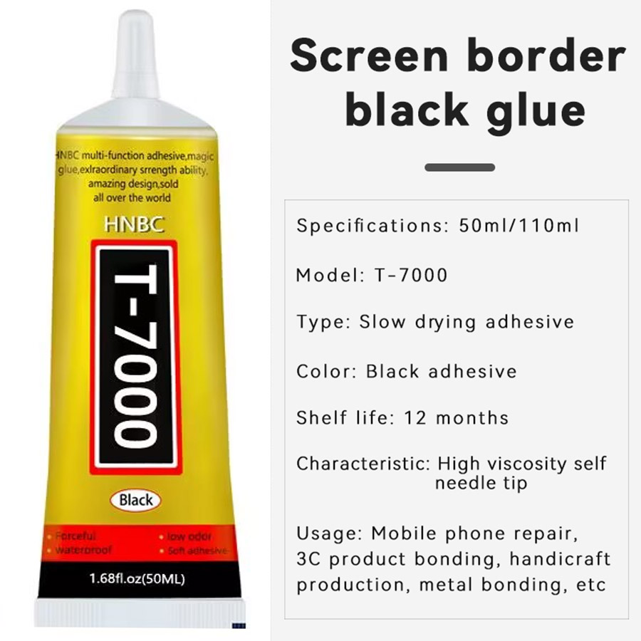 T7000 Black Contact Cellphone  - Contact Cement Glue recension och pris